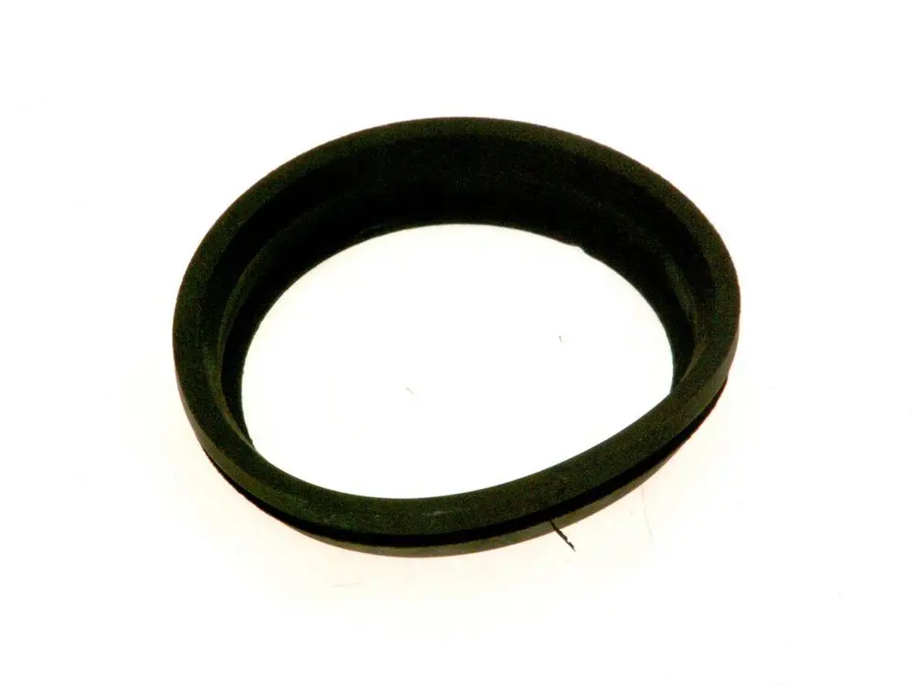 Schwarze Dichtung aus EPDM-Material mit ovalem Querschnitt, geeignet für verschiedene Anwendungen, hergestellt von Bosch.